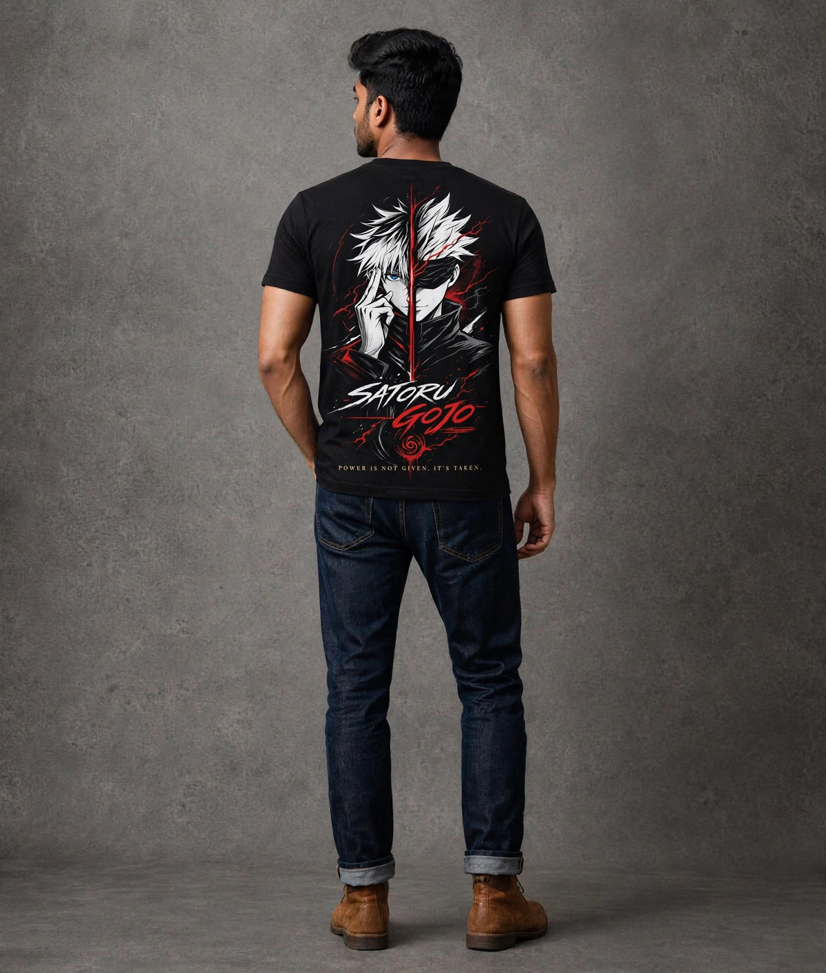 The Limitless Divide Gojo – Oversized T-Shirt by Lyvora.